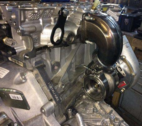 EcoBoost to V-band adaptor